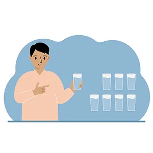 thirst controlling for dialysis patients