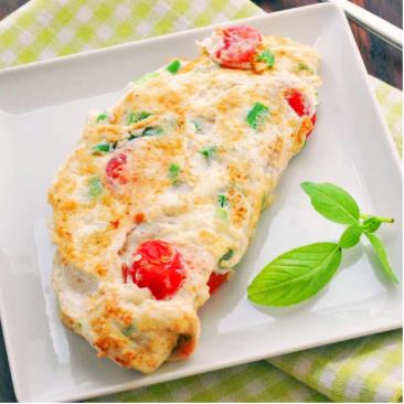 Fluffy Egg White Omelette