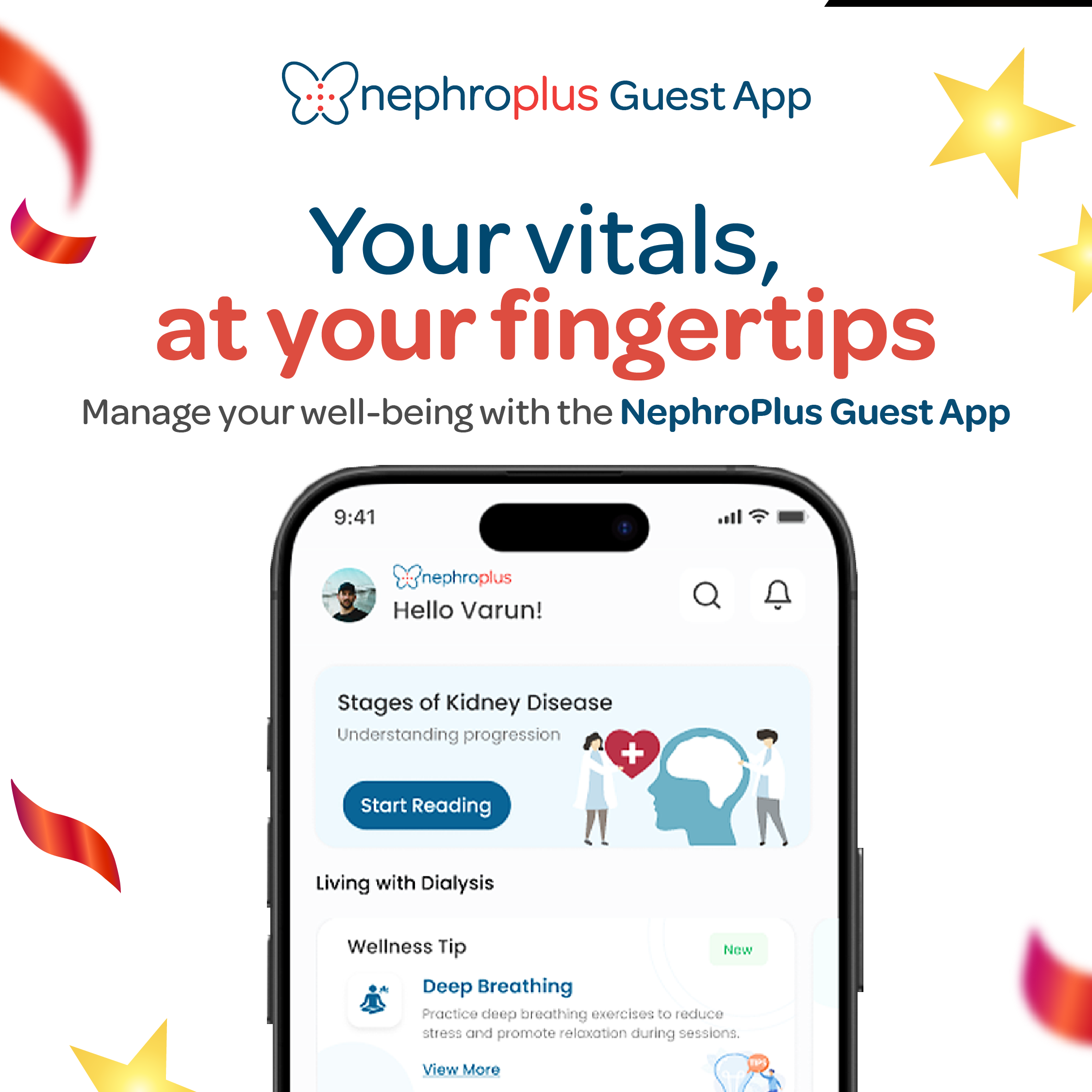 Your vitals at your fingertips